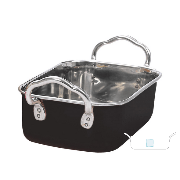Mini Bucket with Stainless Steel Wings